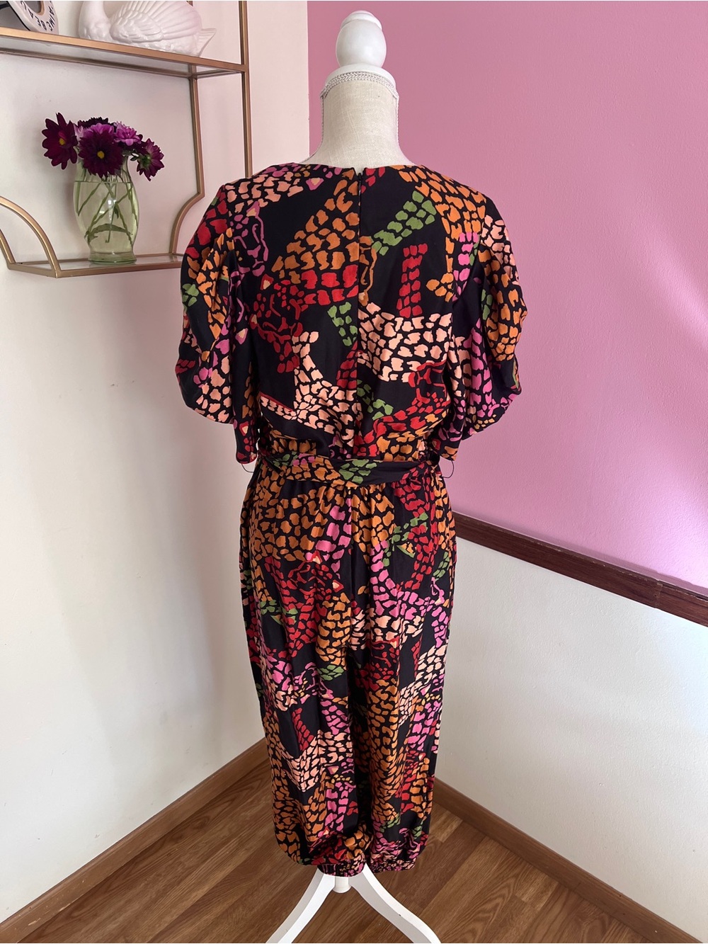 Farm Rio Multi-Colored Leopard Jumpsuit - Picture 7 of 11